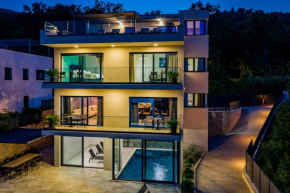 Villa Lamia in Opatija with a sea view